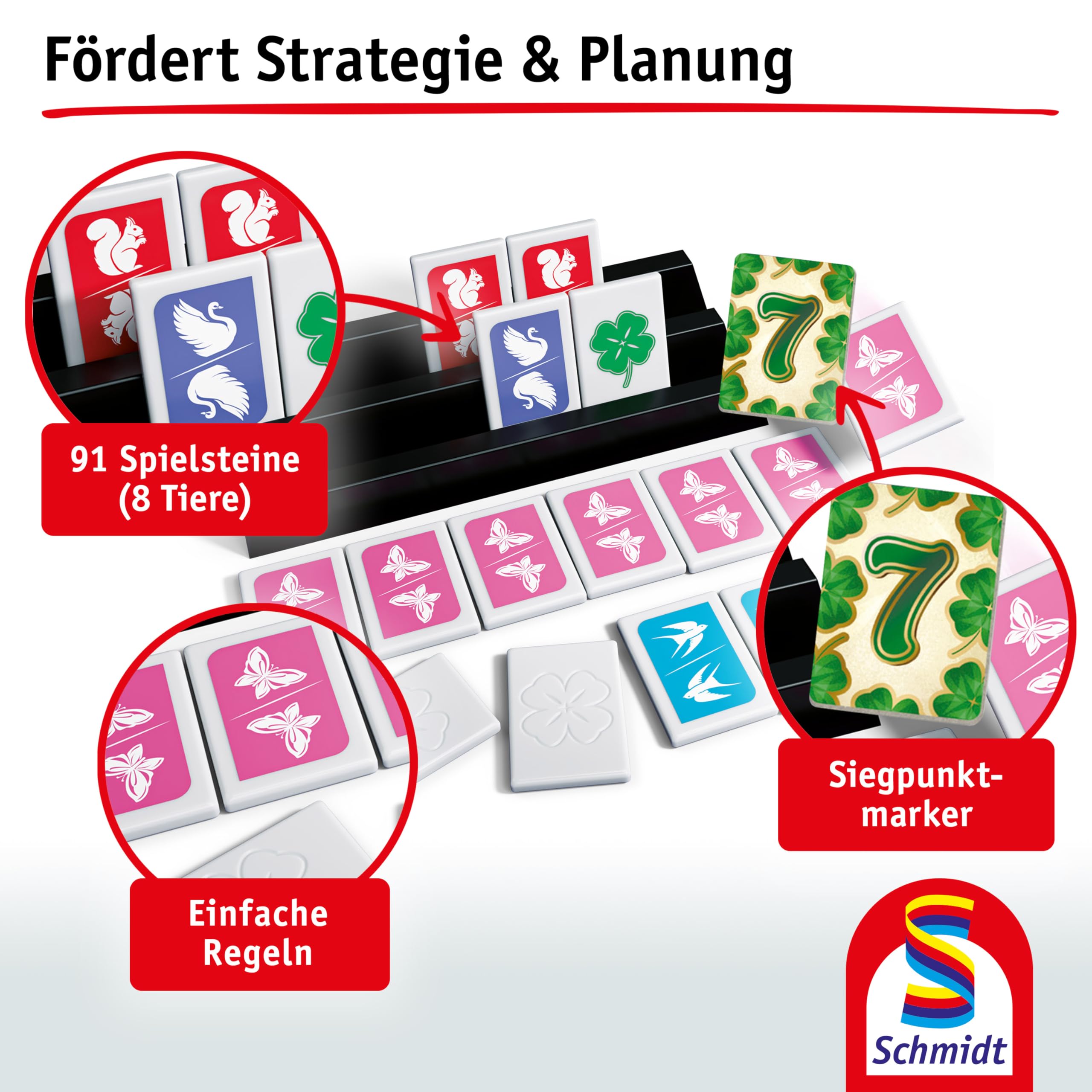 Schmidt Spiele 49467 MySeven, gra podróżna, gra niosek