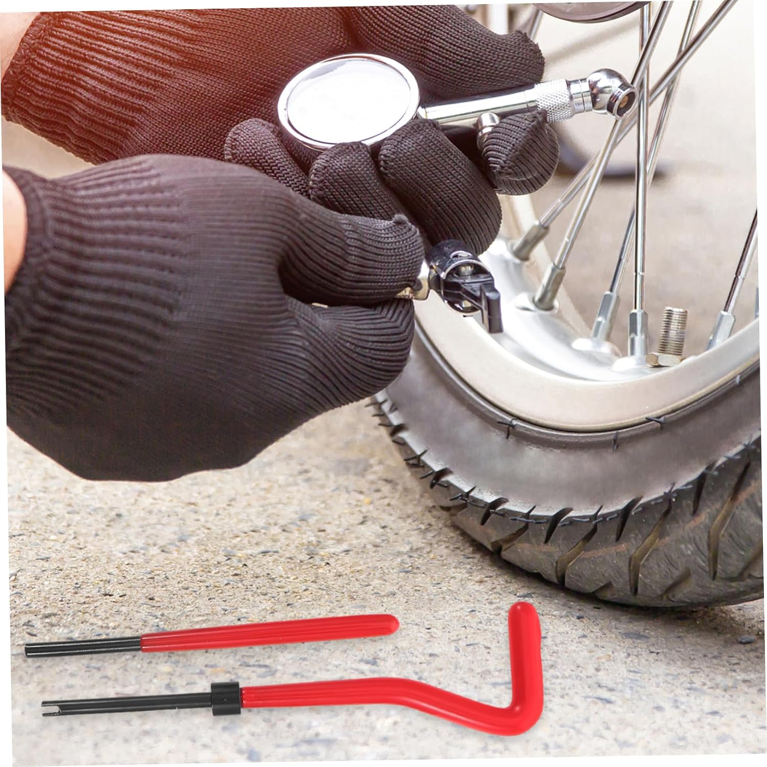 1set Metric Thread Repair Kit for Automotive Applications Durable Helicoil Tool for Stripped Screw Repair and Thread Restoration