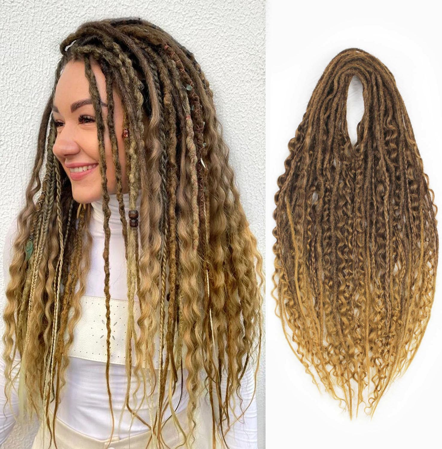FANCEE Dreadlock Extensions 3 In 1