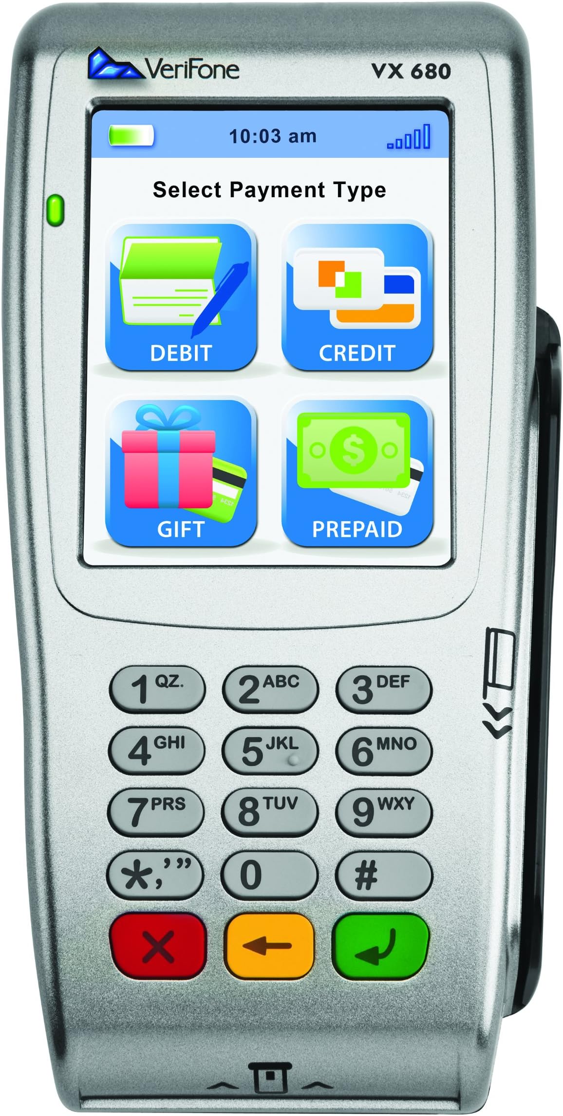 VeriFone vx680 Wireless GPRS Terminal- with Smart Card Reader and Contactless