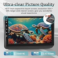 Vista 5 de Android Car Stereo for Jeep Grand Cherokee 2014 2015 2016 2017 with DSP, 9 Inch HD Touchscreen Radio Wireless Apple Carplay & Android Auto GPS WiFi