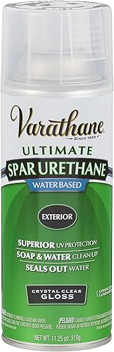 Miniatura 3 de Rust-Oleum Varathane barniz transparente clásico para exteriores de uretano, de 32 onzas líquidas, a base de agua, 250041H