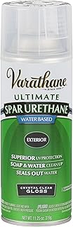 Varathane 250081 Water-Based Ultimate Spar Urethane Spray, 11.25 oz, Gloss
