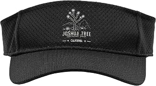 Joshua Tree National Park Camping State of California Sport Sun Visor, Youth, One Size, Black