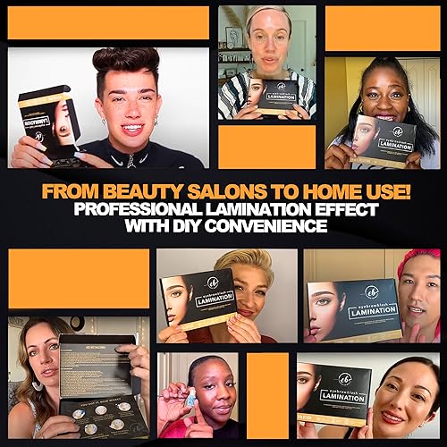 Miniatura 5 de Kit de laminación de cejas y pestañas  Permanente DIY para pestañas y cejas  Levantamiento profesional para un aspecto de cejas más completo y