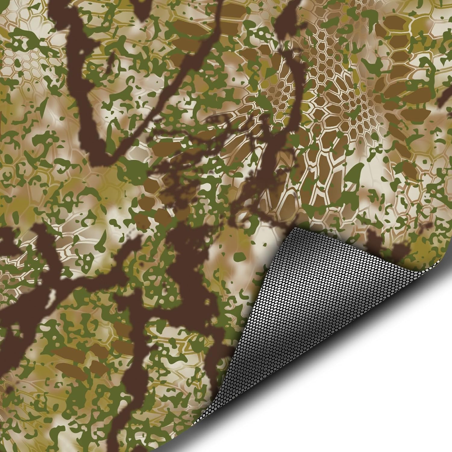 Hunting Blind Camo-See Through CoverTech HD Window Camo-24" x 59"- Kryptek Obskura Transitional Brown