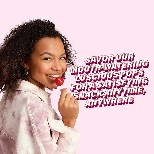 Miniatura 7 de Colombina Bon Bon Bum - Paletas con centro de chicle, paquete surtido de paletas envueltas individualmente, sabor Lulo, fresa, fresa intensa y