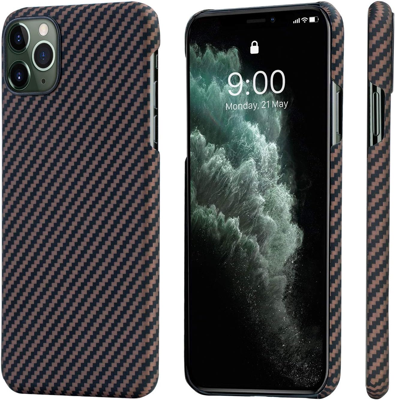 PITAKA IPhone Hülle Aus Aramidfaser - Ultra Dünn & Magnetisch!