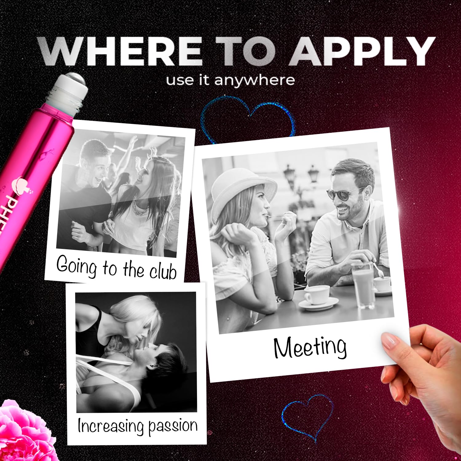 Pheromones Perfumes For Women to Attract Men - Best Way to Get Immediate Male Attention - Instinct 10 ml.