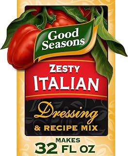 Good Seasons Zesty Italian Dressing Mix - 4 Packets for Salads, Marinades & Recipes