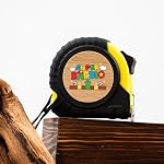 Cadeaux de la fête des pères pour papa - 16FT Mesure de bande rétractable avec conception compacte & Clip de poche, outil de mesure durable léger pour DIY, Réparations à domicile, atelier - Super Daddio Edition