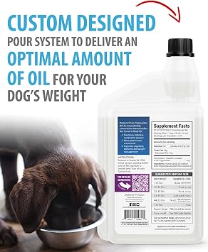 LifeSense C8 MCT Oil for Dogs | Sourced from Coconut Oil | Dog Optimal Fuel for The Brain and Body | Human Grade | Non-GMO| Keto-Friendly, Made in USA by PhD Nutrition, 32 oz