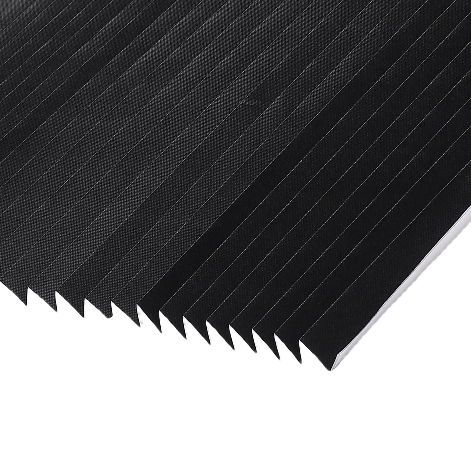 CHICIRIS Stores de Fenêtre pour Camping-Car, Tissu Non tissé Occultant, Adhésif sans Perçage, 90 X 180 Cm, avec Ruban de Fixation pour Caravane (Black)