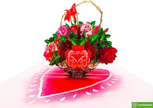 Miniatura 10 de Daisies Garden, tarjeta emergente, tarjetas de felicitación emergentes 3D, para cumpleaños, día de San Valentín, día de la madre, primavera, día del