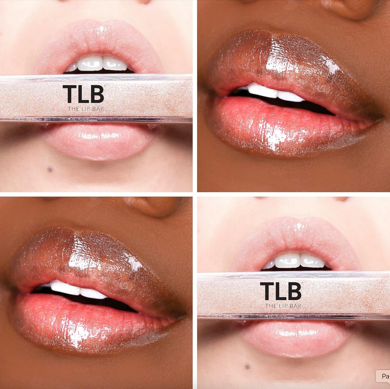 The Lip Bar - Lip Gloss, Trophy Wife + Minimalist + Extra Gloss Up Sheer Finish - Smooth, Not Sticky Formula