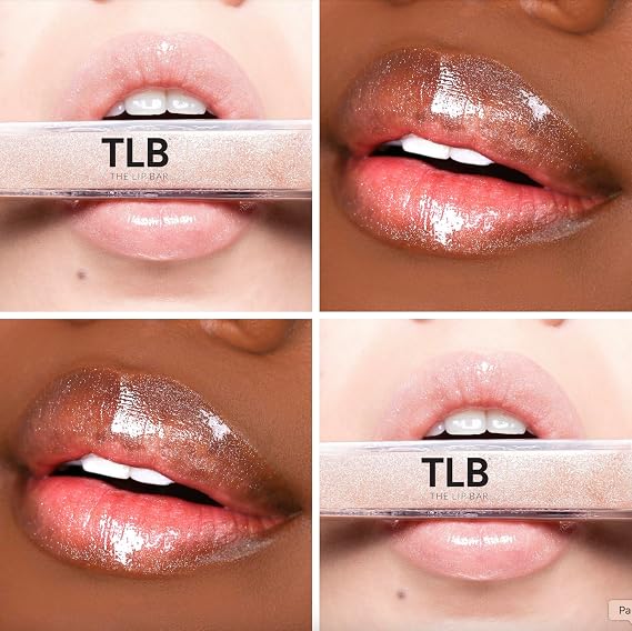 The Lip Bar - Lip Gloss, Trophy Wife + Minimalist + Extra Gloss Up Sheer Finish - Smooth, Not Sticky Formula