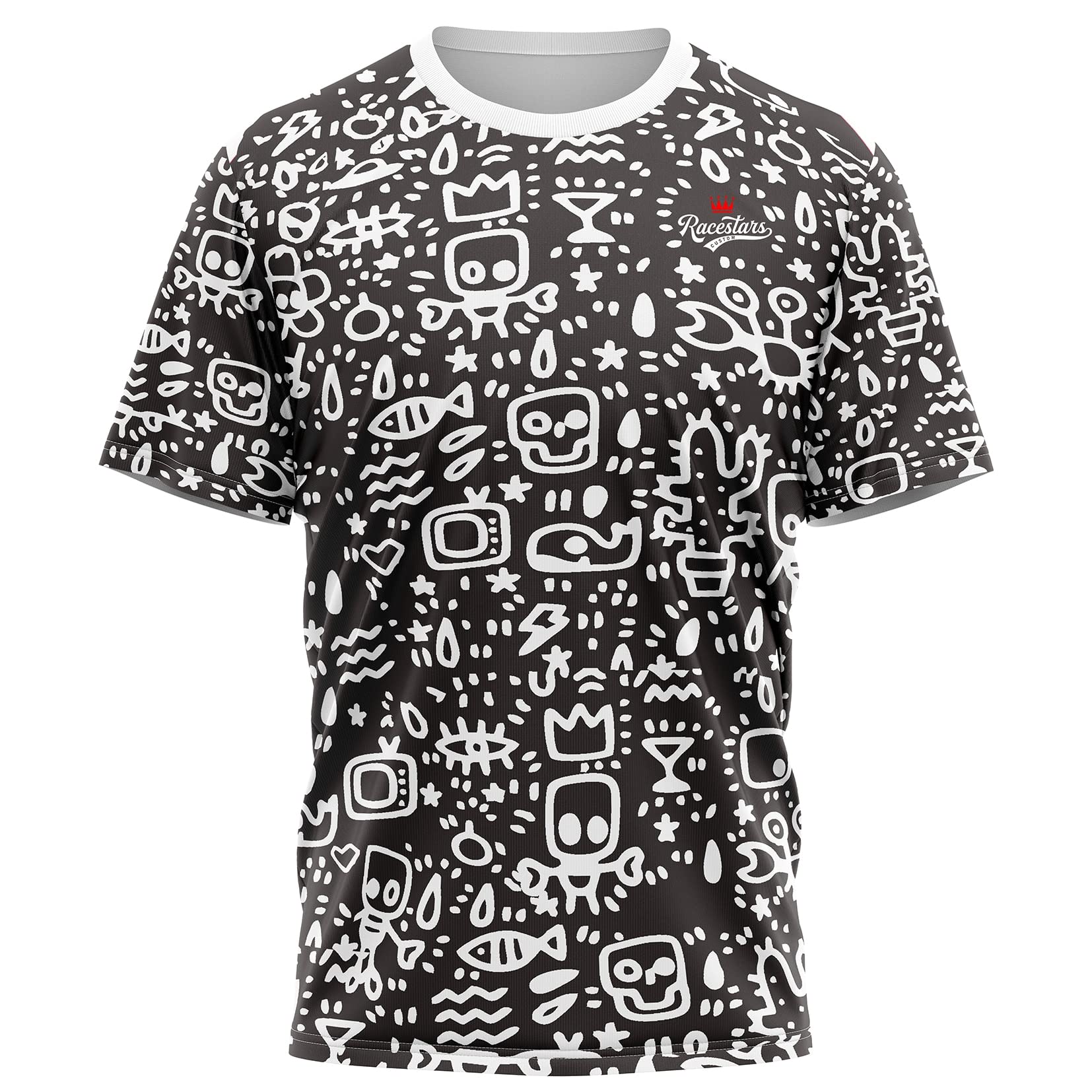 Mountain Bike Shirt Men's Cycling Jersey MTB Jersey Motocross Short Sleeve Anti-uv Bicycle Enduro Racing Racewear