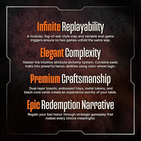 Orange Nebula Vindication Villages & Hamlets Board Game Expansion Resource Management and Control