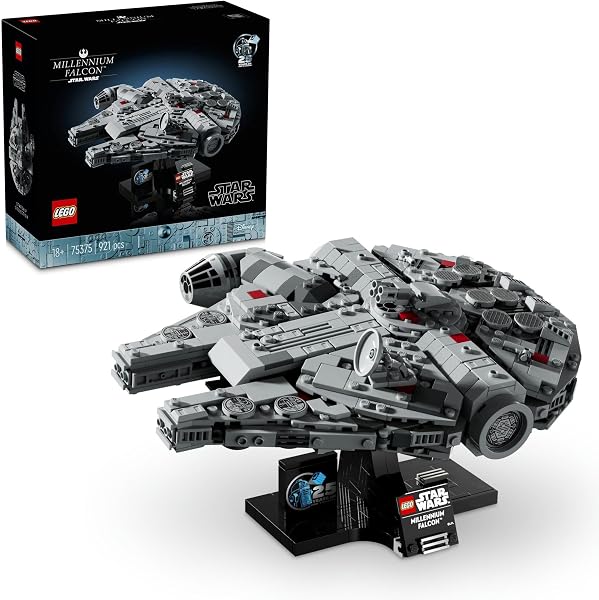 レゴ(LEGO) スター・ウォーズ ミレニアム・ファルコン おもちゃ 玩具 誕生日 プレゼント ブロック 母の日 父の日 男性 女性 宇宙 75375 - 1