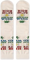 Vista 19 de Lavley Calcetines divertidos para adultos, regalos novedosos y rellenos de calcetines para hombres, mujeres y adolescentes, talla única