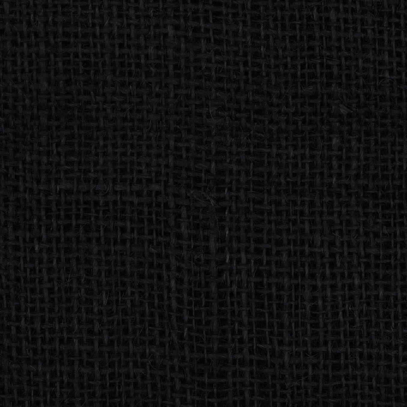 47" Shalimar Burlap Black, Fabric by the Yard