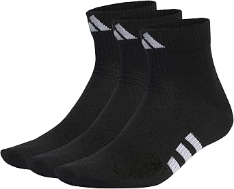 adidas  Performance Light Mid-Cut Socks, 3 Pairs, EBB57, Mens
