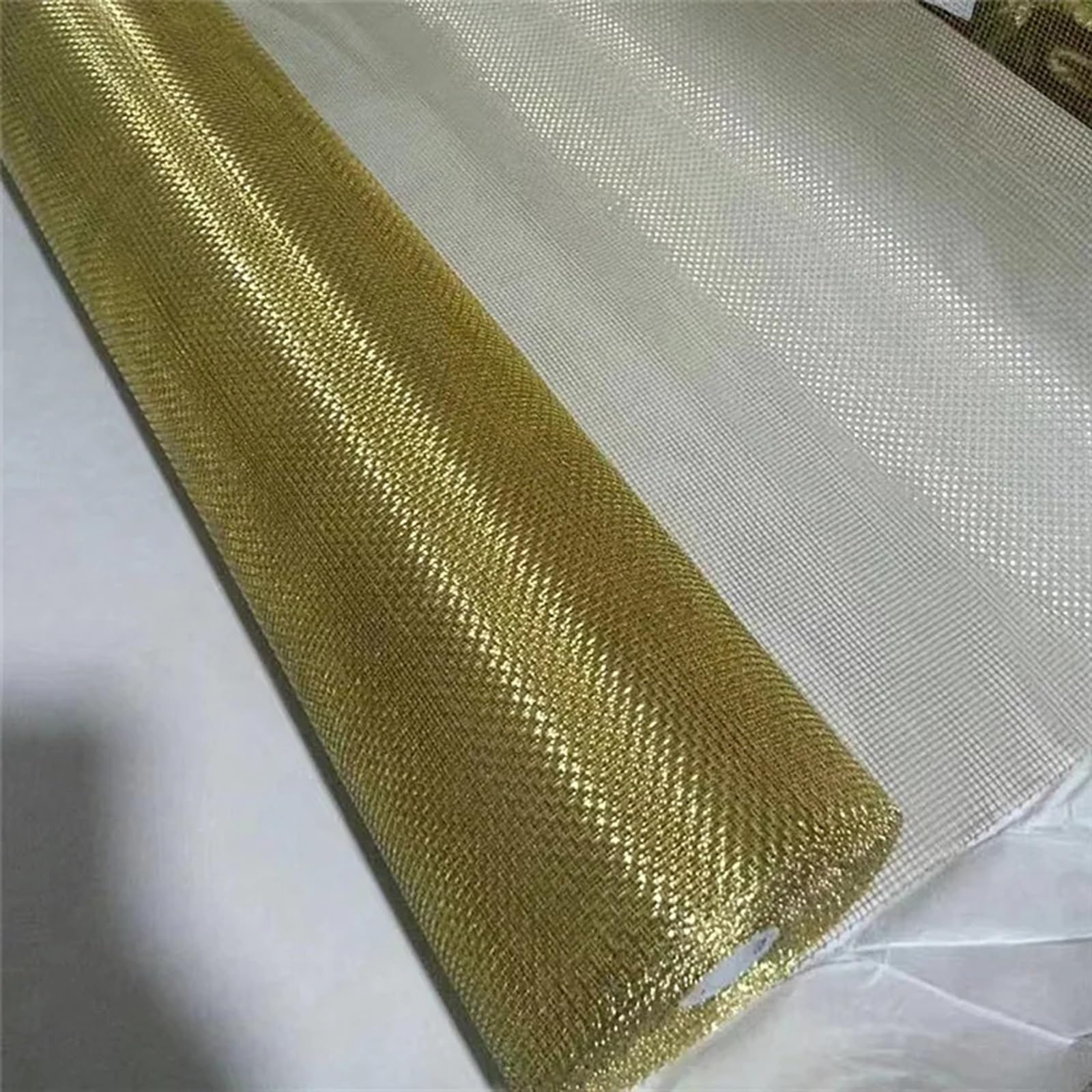 Siatka z drutu mosiężno-miedzianego, Arkusz tkany z siatki miedzianej Multicolor 10-200 Mesh(Brass 1x1m,60 mesh)