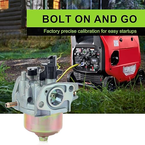Miniatura 7 de Harbot Carburador 196CC para generadores Champion CPE Predator 3000 3500 4000 W 65HP 46515 Honda GX160 GX200 Duromax XP4400E