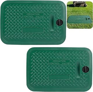 2 Pcs 12"x17" Irrigation Valve Box Cover, Sprinkler Valve Cover Replacement
