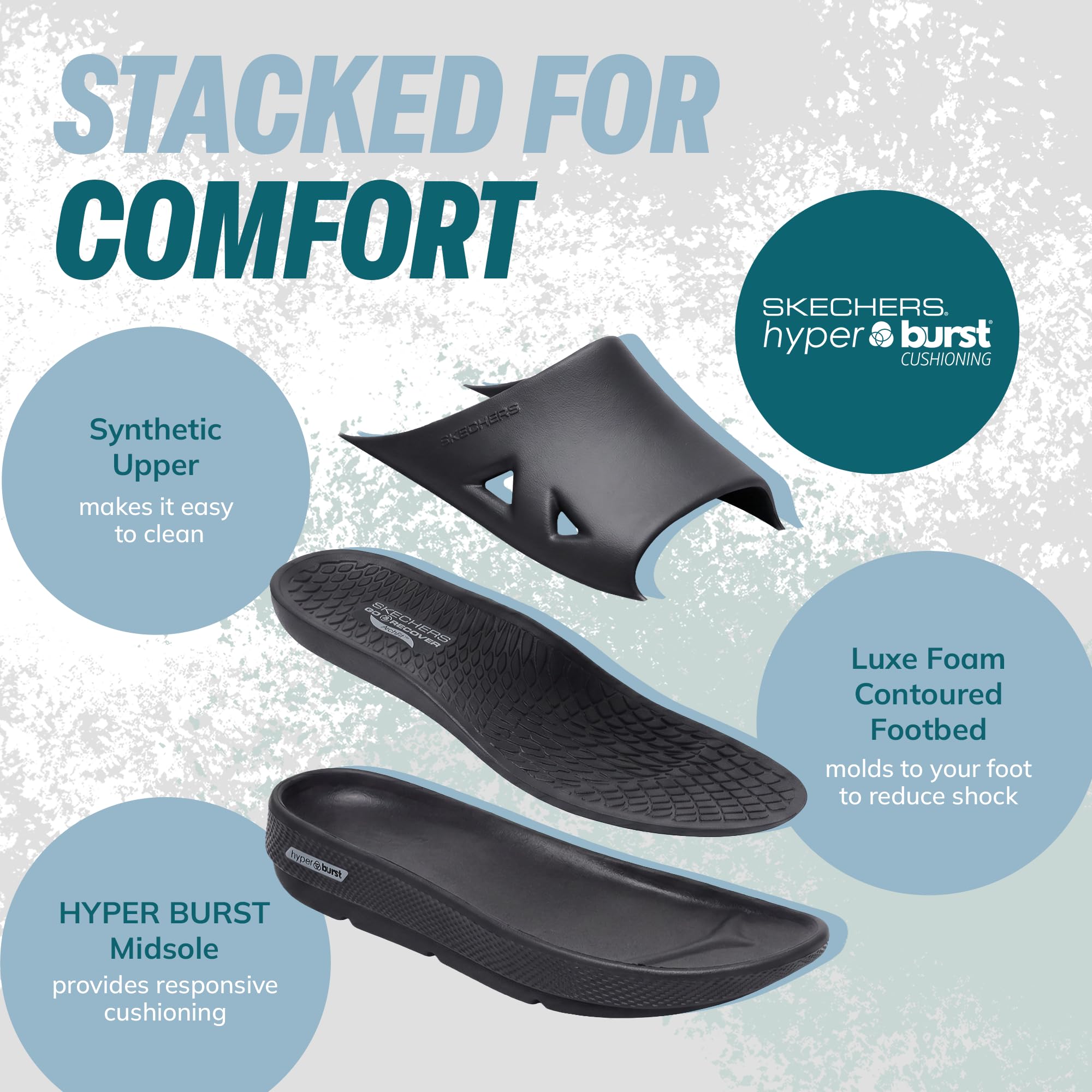 Skechers Mężczyźni Go Recover RefreshSandał