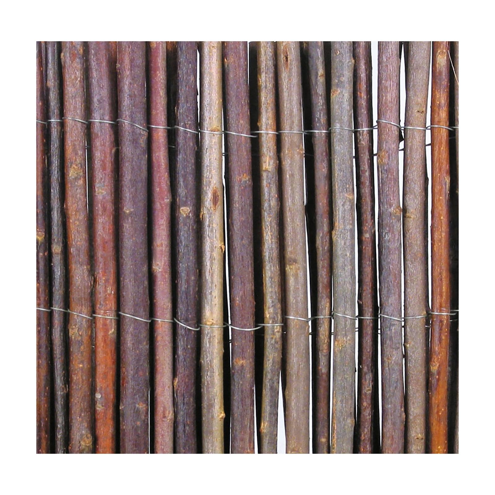 Nortene | Mimbre Natural Vimet 1,5x5 M | Cerramiento Decorativo para Jardín | Reforzado con Alambre Galvanizado | Separador Exterior Resistente