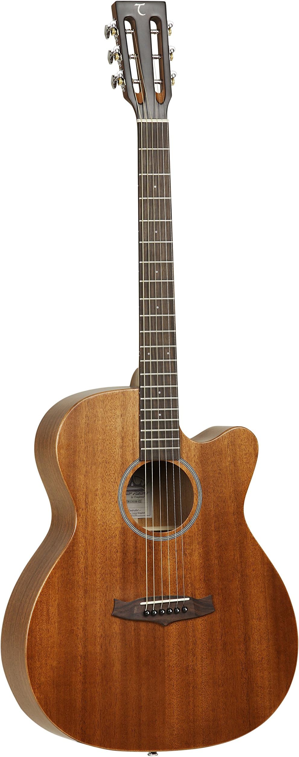 Tanglewood Acoustic tw130smce-chitarra, Satin Natural Finish