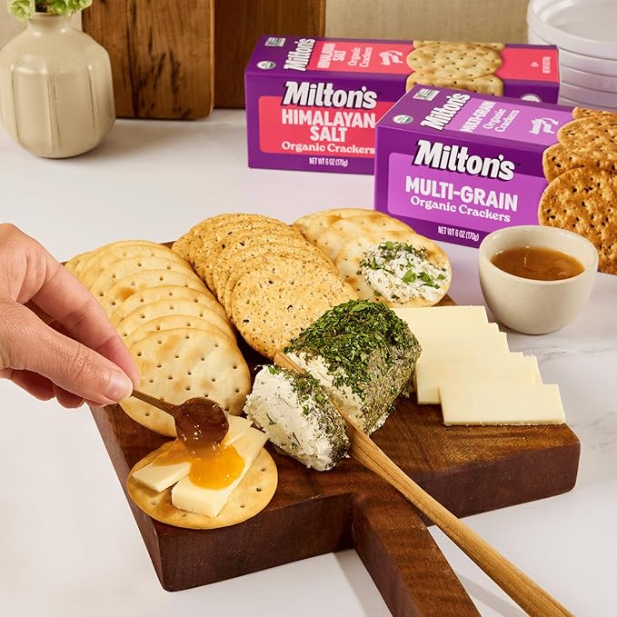 Galletas Crackers Milton's Organic Multi-Grain - 24 Oz (Pack de 2) miniatura 4