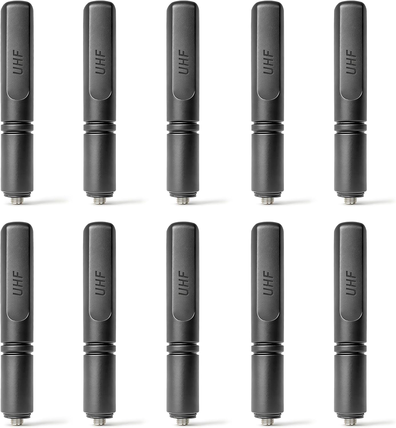 XPR7550 Radio Antenna Replacement UHF 403-527 MHz Stubby Antenna Replacement for PMAE4069 PMAE4070 PMAE4071, Compatible with Motorola XPR3300 XPR7000 XPR3500 XPR7350 XiR P8668 DP4800 Radio 10PCS