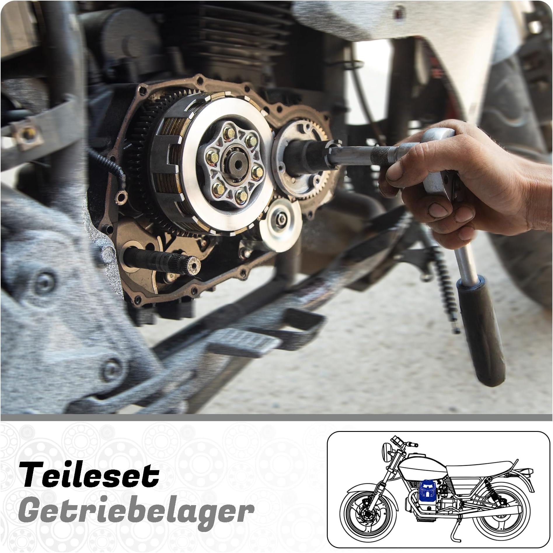 Transmission Bearing Compatible with Suzuki An Burgman