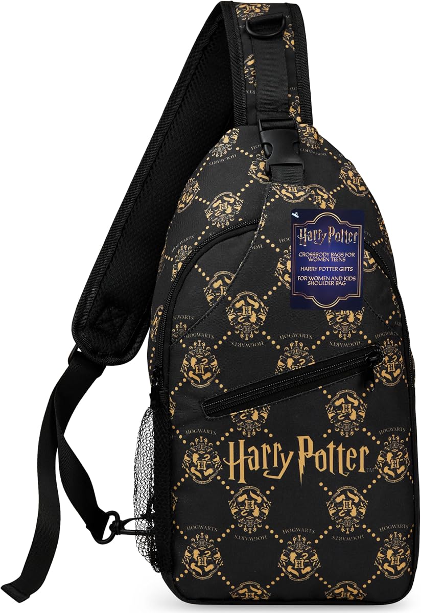 Get Trend Harry Potter Gifts Crossbody Bags for Girls Teens Women | Hello Kitty Cute Kawaii Sling Travel Bag for Phone Money