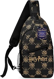 Get Trend Harry Potter Crossbody Bags for Women Girls Teens Cute Travel Bag (Black Harry Potter)