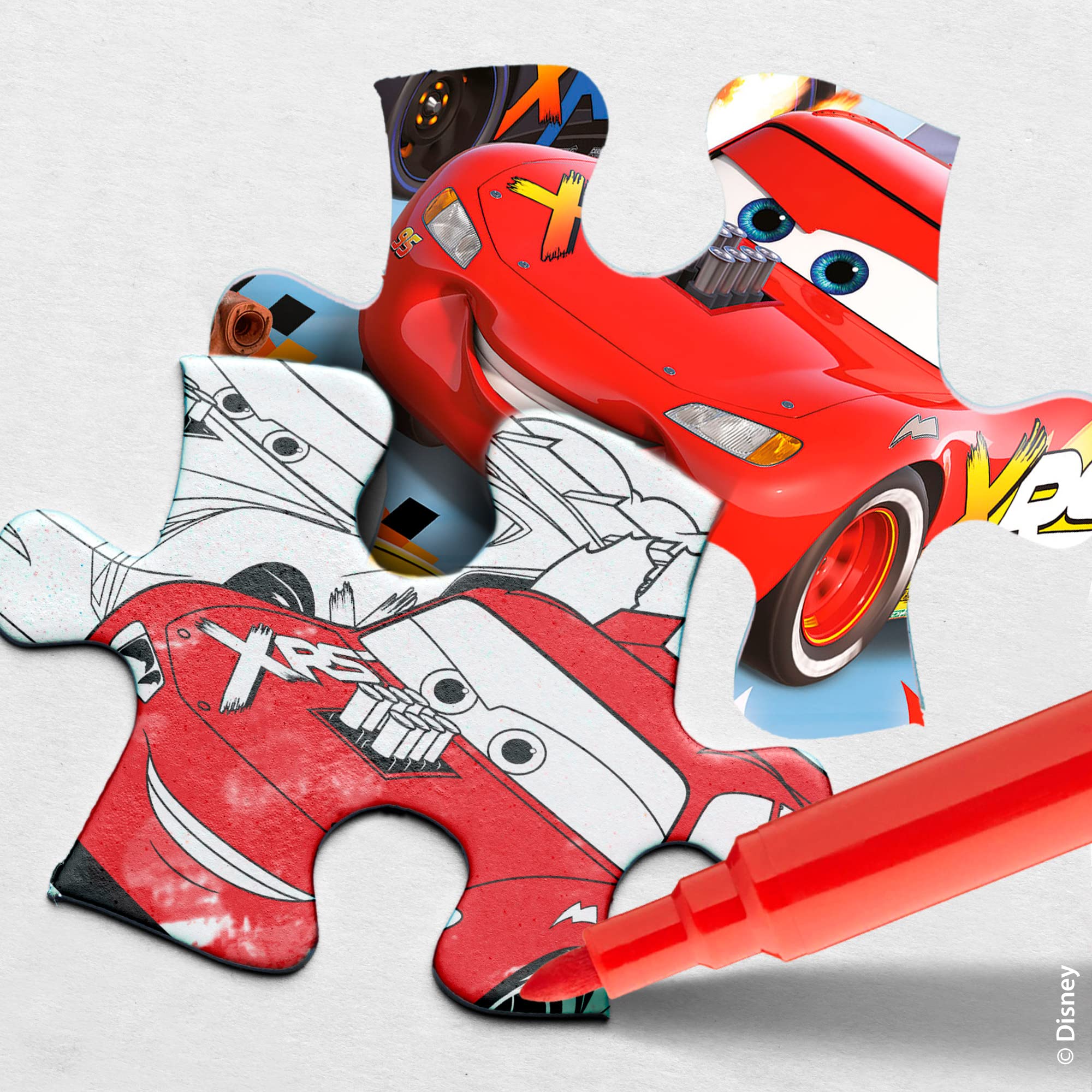 Lisciani Cars 3 Educational Multigames 10 Giochi | Puzzle, Memo, Tombola | Per Bambini 3+ | Gioco Educativo