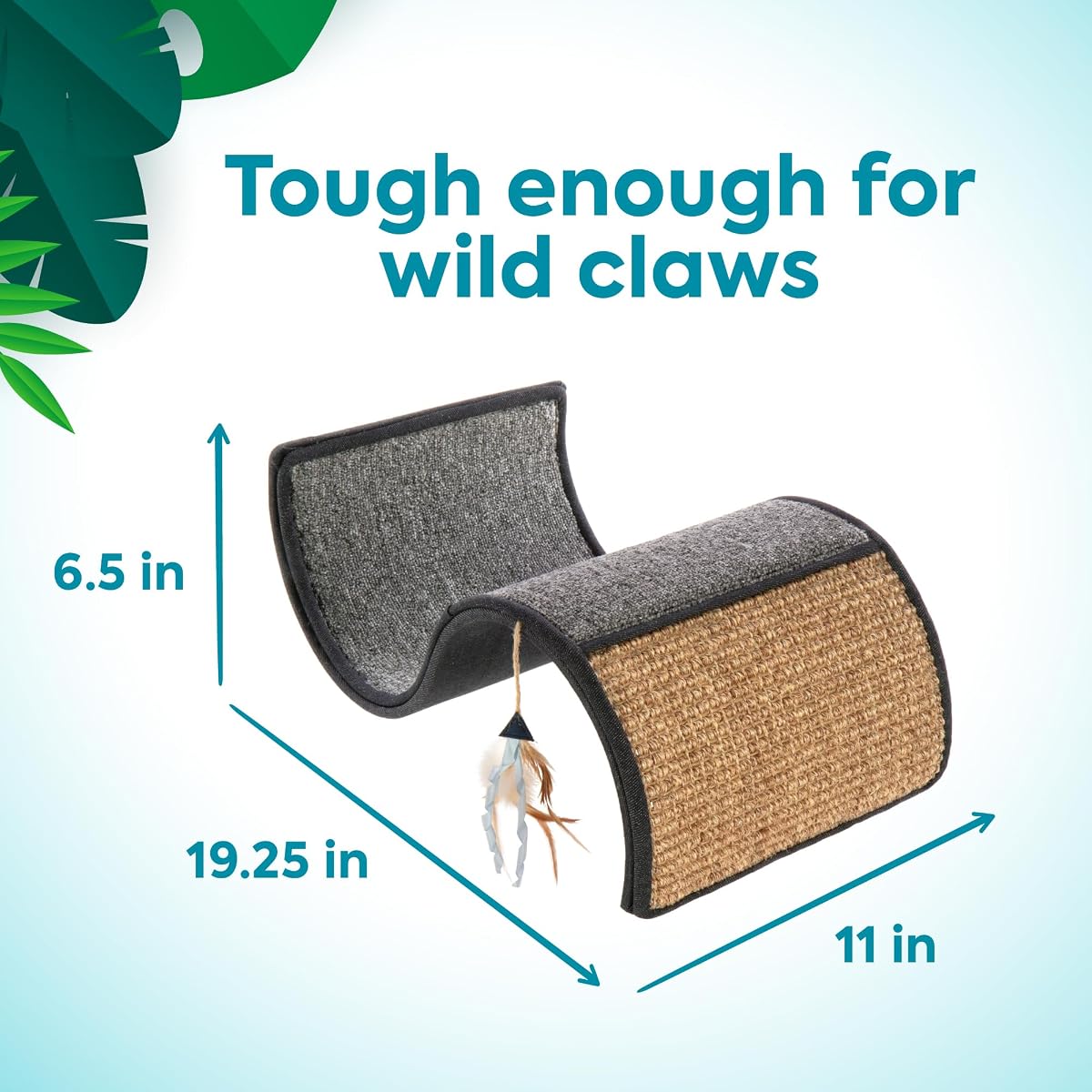 Petlinks Dream Curl Cat Scratcher, Lounge & Hide view 3