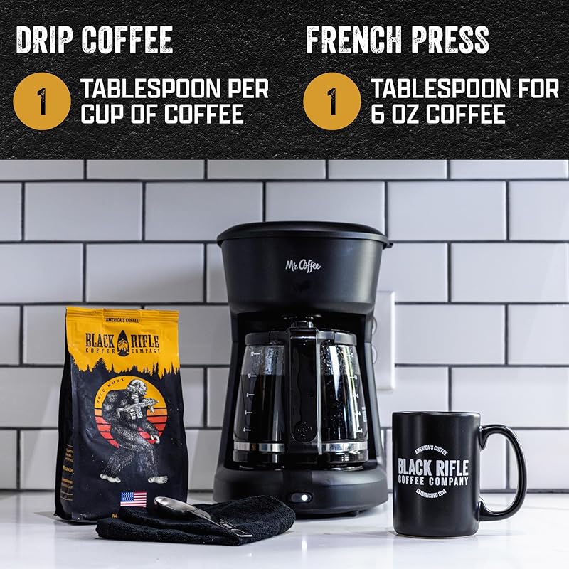 Black Rifle Coffee Company Tactisquatch Roast, Ground, 12 oz