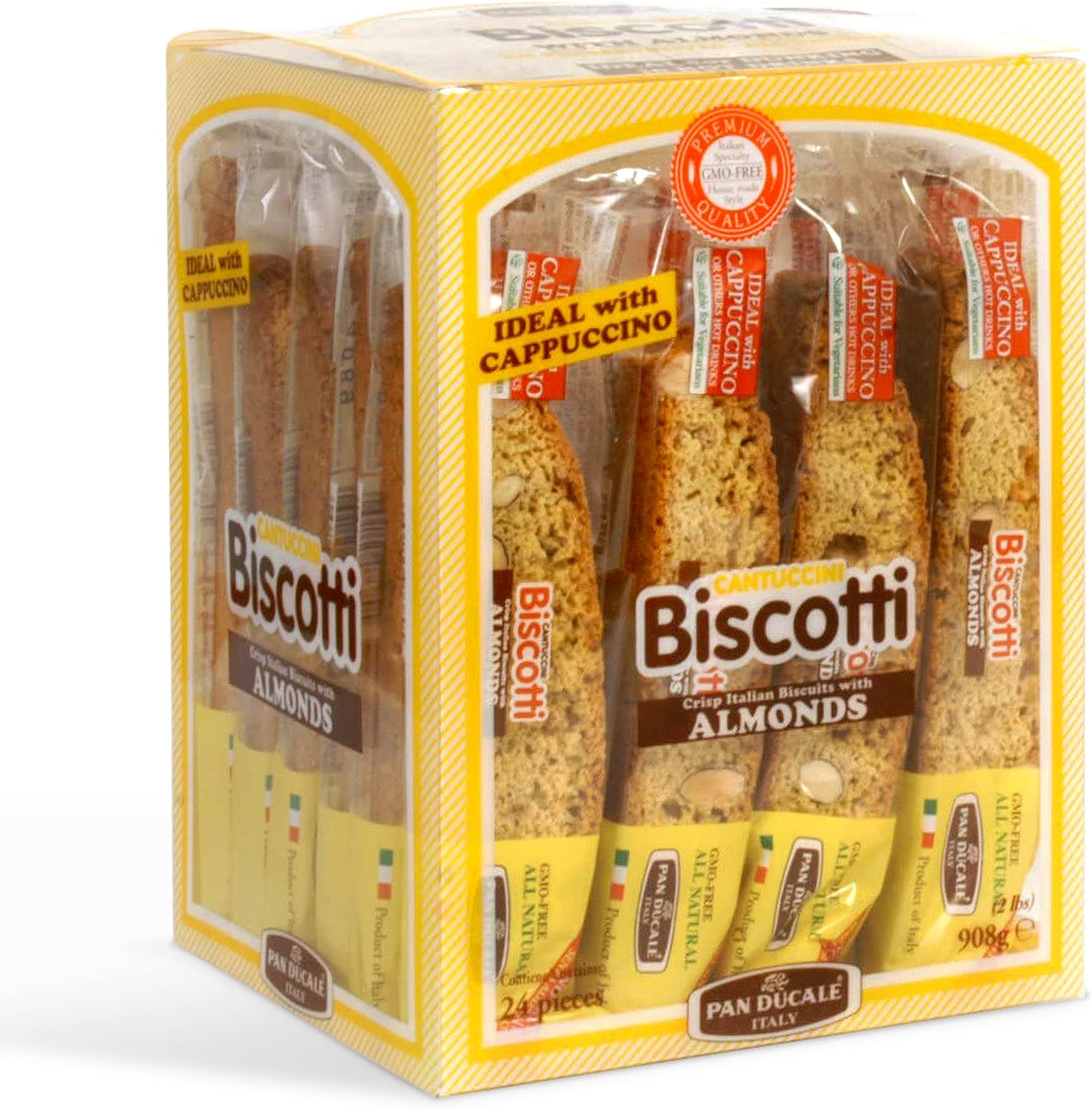 Cantuccini Almond Biscotti 8G - Pack Of 24