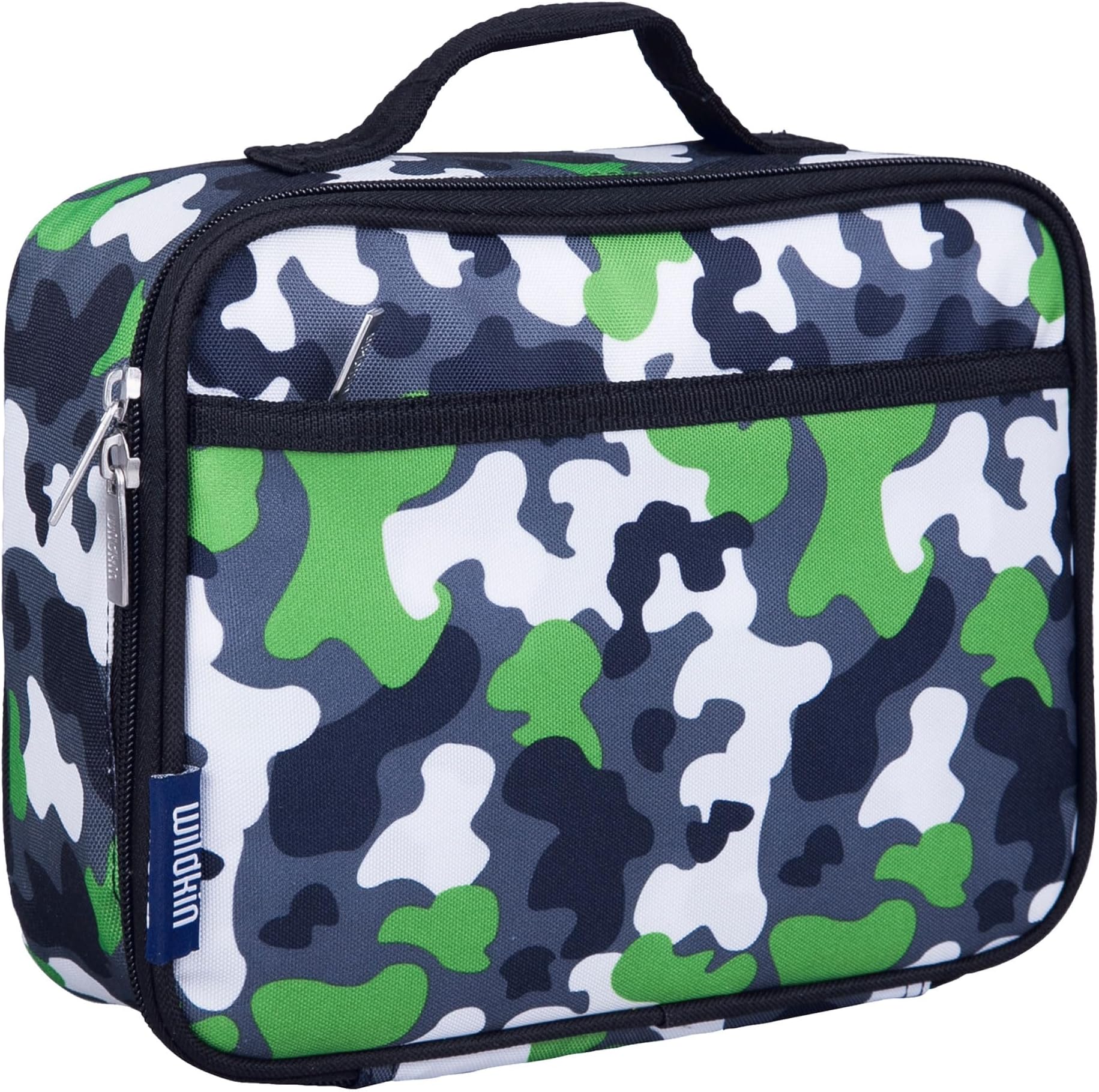 Kids Insulated Lunch Box – Durable and Reusable for School & Travel - Green Camo