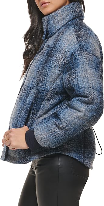 Levi's Women's Cinch Waist Puffer Jacket