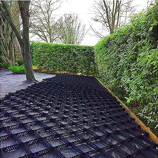 Ground Grid Stabilizer for Courtyard, Permeable Paver System with Drain Holes, Gravel Geogrid for Patios, Sheds, Slopes, Pathways, Parking (Color : WxL, Size : 3X3m/9.8X9.8ft)