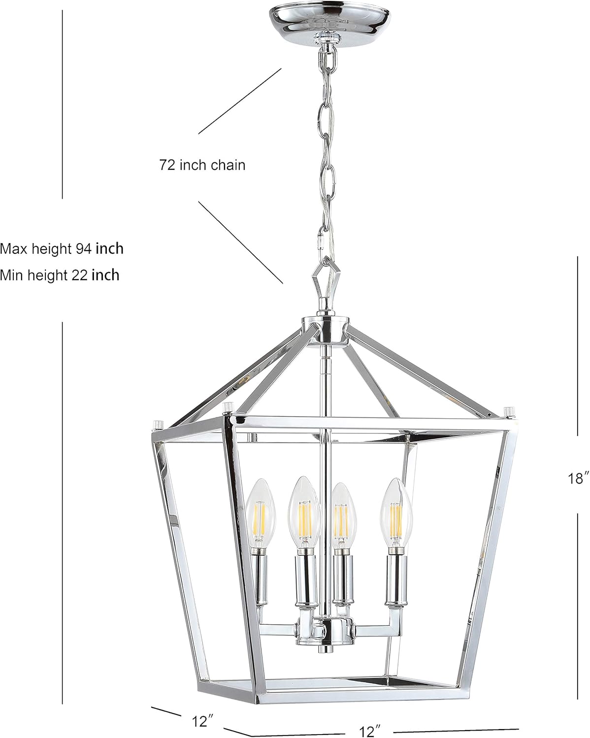 One-Day Sale: Up to 40% Off JONATHAN Y JYL7436C Pagoda Lantern Dimmable Adjustable Metal LED Pendant Classic Traditional Dining Room Living Room Kitchen Foyer Bedroom Hallway, 12 in, Chrome Lowest Price JONATHAN Y JYL7436C Pagoda Lantern Dimmable Adjustable Metal LED Pendant Classic Traditional Dining Room Living Room Kitchen Foyer Bedroom Hallway, 12 in, Chrome