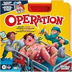 Operation Electronic Board Game with All-in-One Carrying Case | 2 Ways to Play | Ages 6+ | 1+ Players | 10 Mins. | Fun Kids Games (English & French)