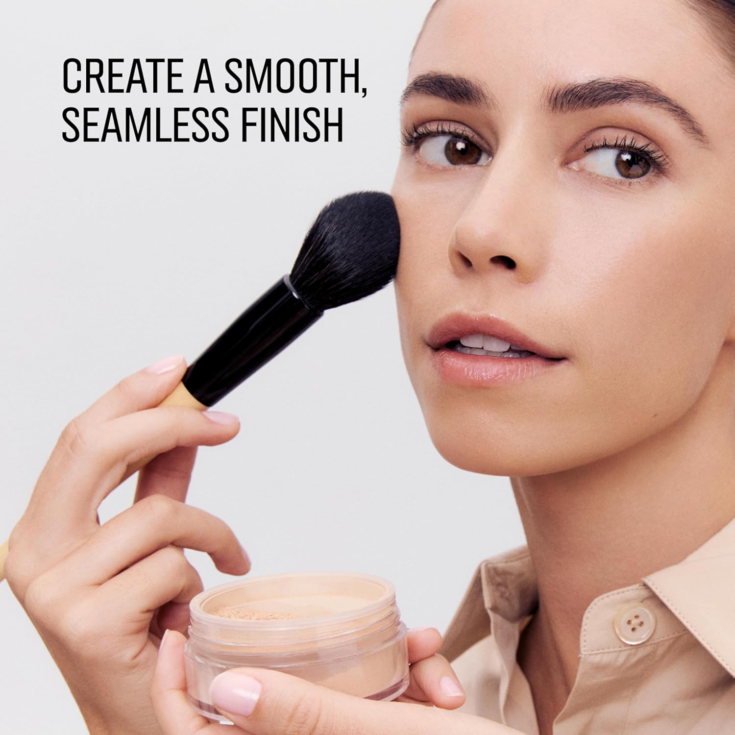 Bobbi Brown Sheer Finish Loose Powder | Long-Lasting, Oil-Absorbing, Mattifying Powder for Seamless Finish | Vitamin E, 0.35 Ounce - Image 2