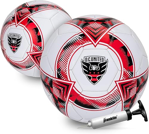 Miniatura 46 de Franklin Sports Pelotas de fútbol oficiales del equipo MLS - Balones de fútbol oficiales tamaño 5 - Balón de fútbol de tamaño y peso reglamentario
