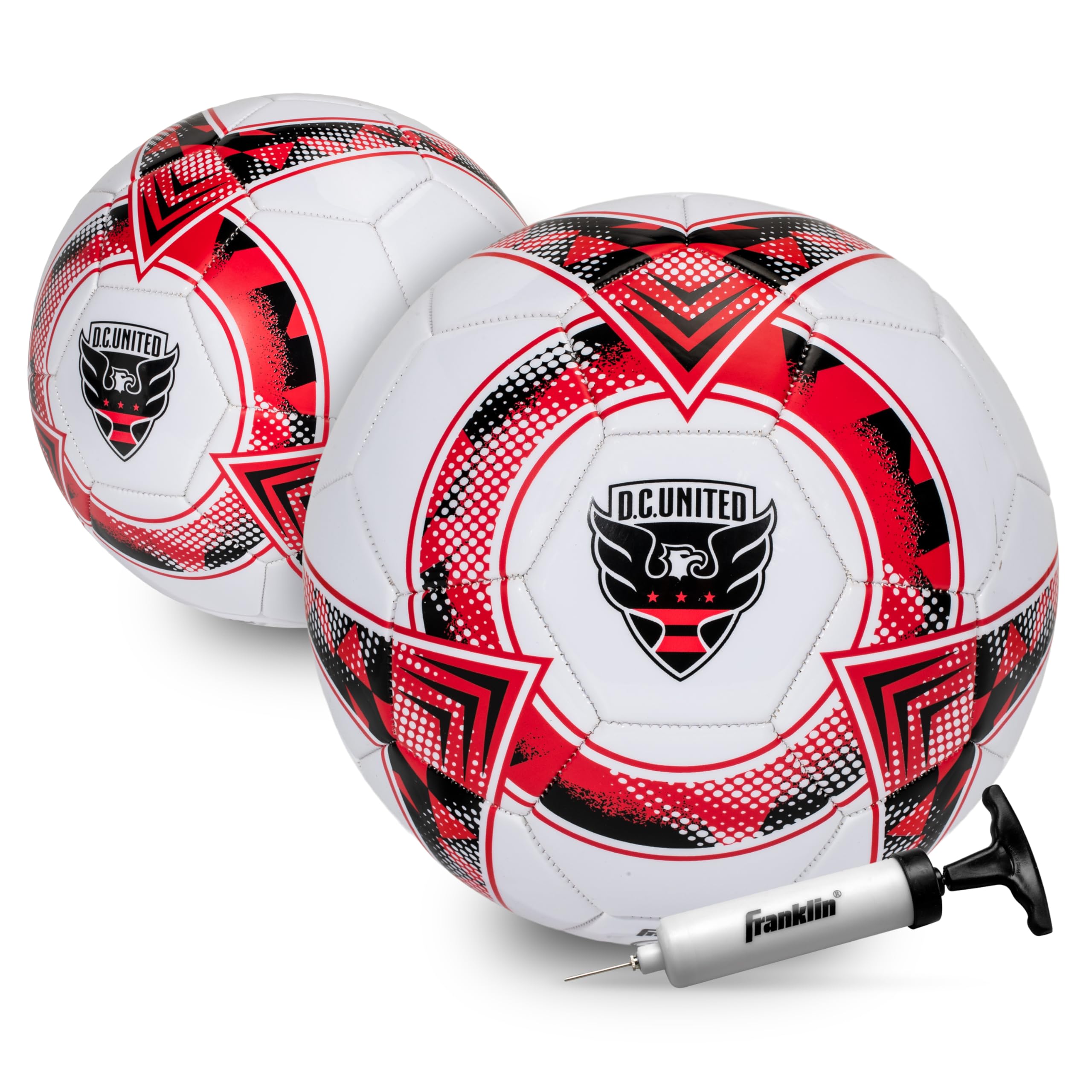 Franklin Sports Official MLS Team Soccer Balls - Official Size 5 Soccer Balls - Regulation Size + Weight Soccer Ball for Kids + Adults - Boys + Girls