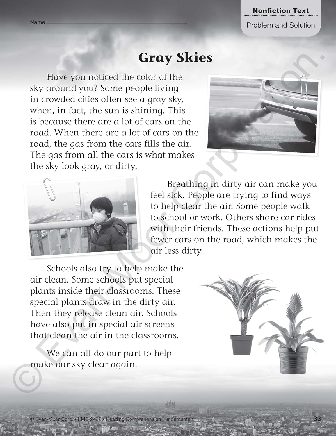 Reading Comprehension Fundamentals, Grade 2